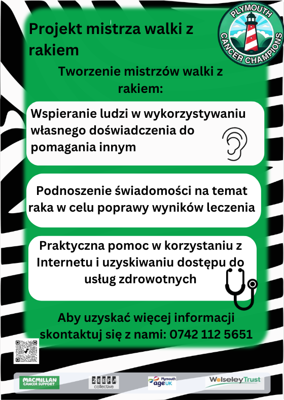 Polish (1) Cancer Champions Poste r