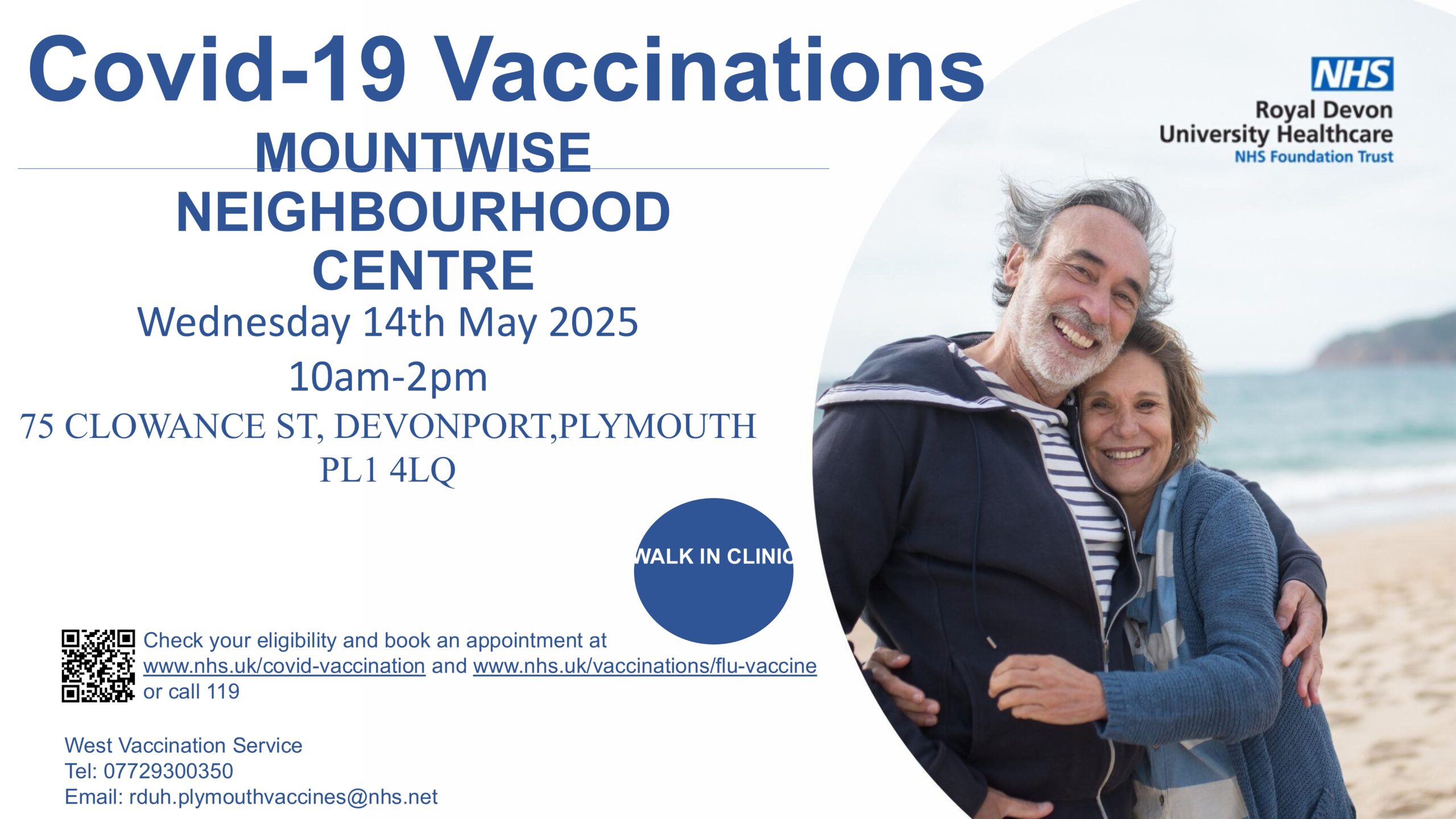 Vaccination Clinic - Mountwise 14th May 2025 Vaccination Clinic - Mountwise 14th May 2025