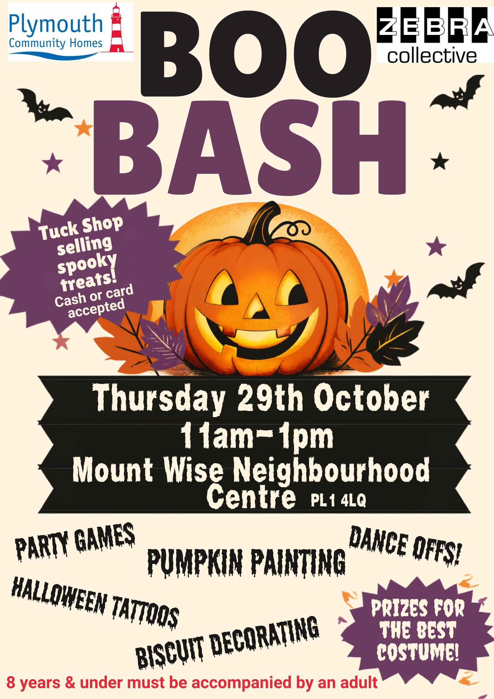 Boo Bash Halloween poster