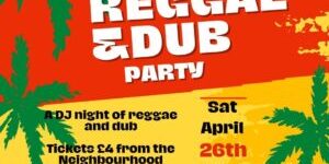 Reggae & dub Night - Poster